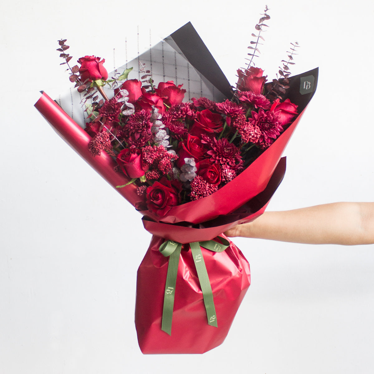 Classic Love Red Rose Bouquet LA