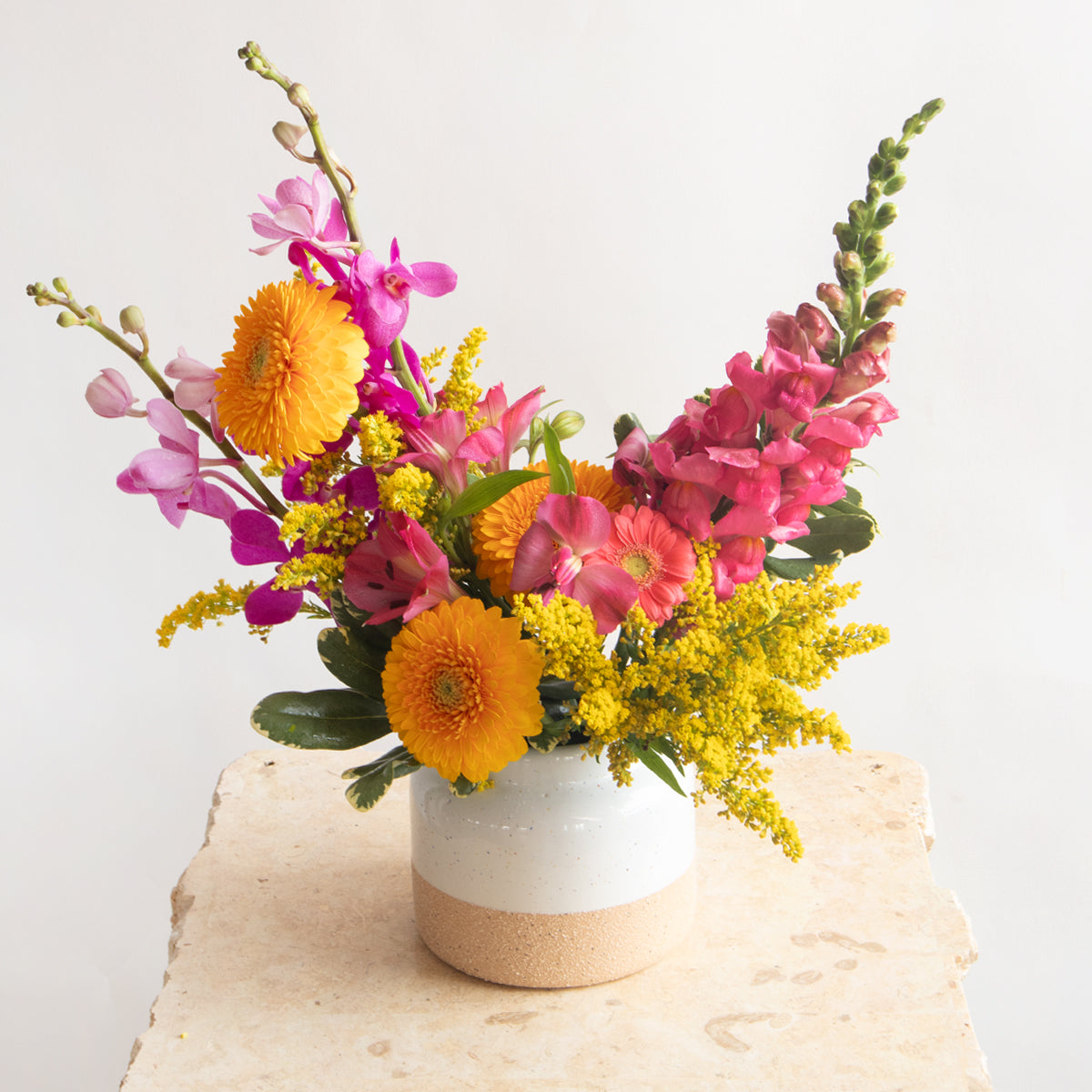 Designer Blooms Choice Vase - Bright and Cheerful